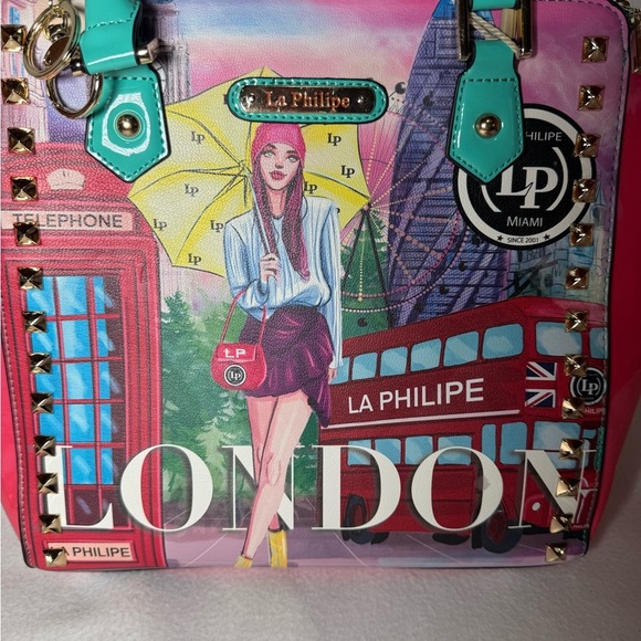 La Philipe Umbrella In London Tote. New with tags. - Picture 2 of 7